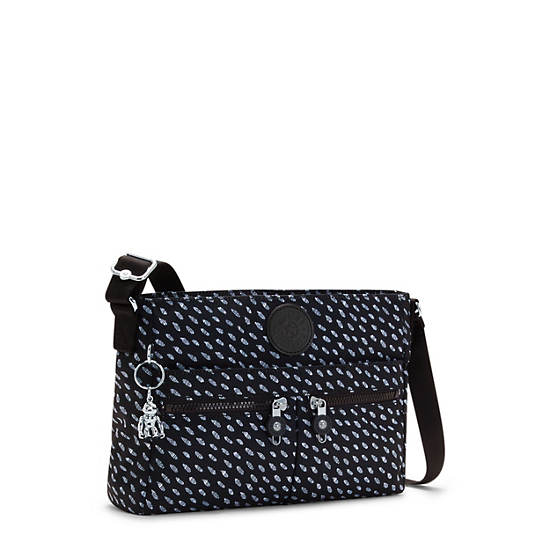 Sacs Crossbody Kipling New Angie Printed Noir |LDQF-42248280