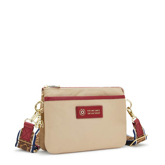 Sacs Crossbody Kipling Riri Mode Beige |QDOV-68598230