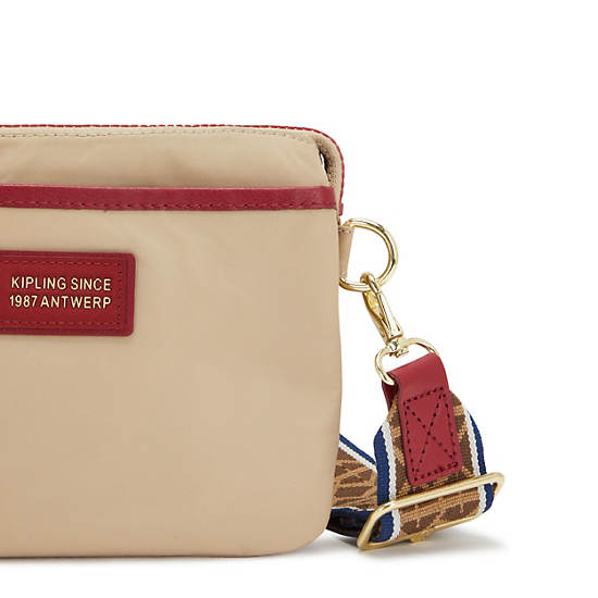 Sacs Crossbody Kipling Riri Mode Beige |QDOV-68598230