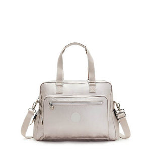 Sacs Kipling Alanna Metallic Diaper Bag Beige |EDKS-84744830