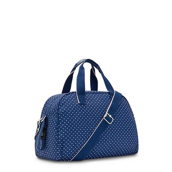 Sacs Kipling Camama Classiche Printed Diaper Bag Bleu |TXJD-73642612