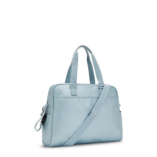 Sacs Kipling Alanna Metallic Diaper Bag Turquoise |BFON-74110781