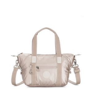 Sacs à Bandoulière Kipling Art Mini Metallic Beige |JSYD-61830044