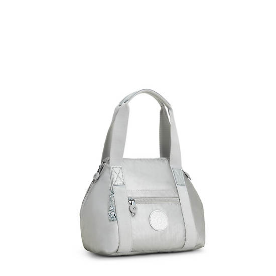 Sacs à Bandoulière Kipling Art Mini Metallic Argent |GANB-27183953