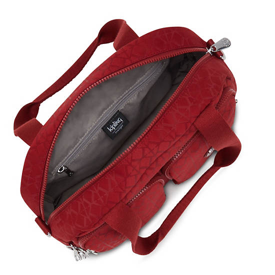 Sacs à Bandoulière Kipling Cool Defea Iconic Rouge |ANOC-36485251