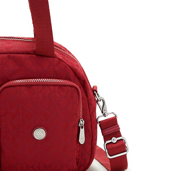 Sacs à Bandoulière Kipling Cool Defea Iconic Rouge |ANOC-36485251