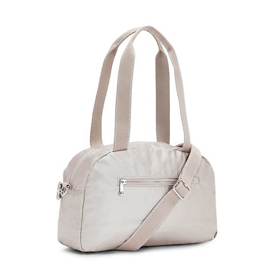 Sacs à Bandoulière Kipling Cool Defea Metallic Beige |TVCB-66763350