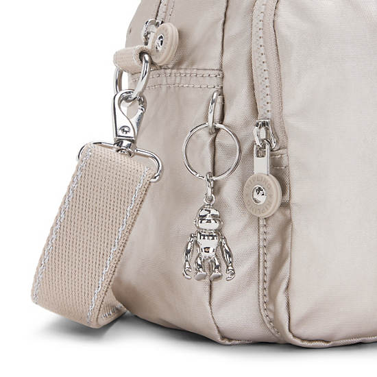 Sacs à Bandoulière Kipling Cool Defea Metallic Beige |TVCB-66763350