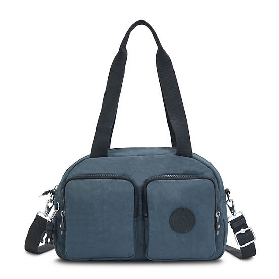 Sacs à Bandoulière Kipling Cool Defea Bleu Marine Grise |FUTZ-76771825