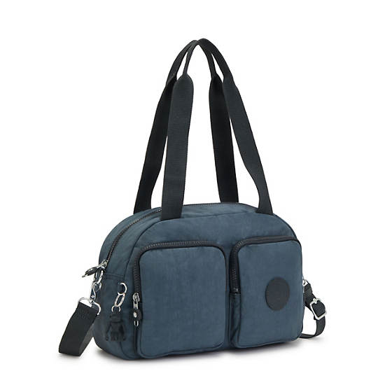 Sacs à Bandoulière Kipling Cool Defea Bleu Marine Grise |FUTZ-76771825