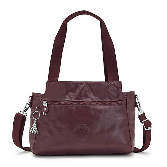 Sacs à Bandoulière Kipling Elysia Metallic Bordeaux |FTNZ-16003565