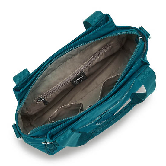 Sacs à Bandoulière Kipling Elysia Turquoise |TOZV-83851234