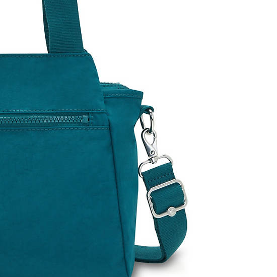 Sacs à Bandoulière Kipling Elysia Turquoise |TOZV-83851234