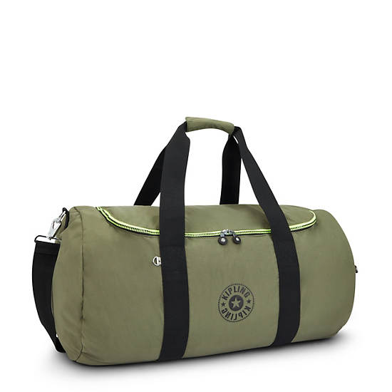 Sac Polochon Kipling Argus Medium Vert Olive |MCUV-56982520