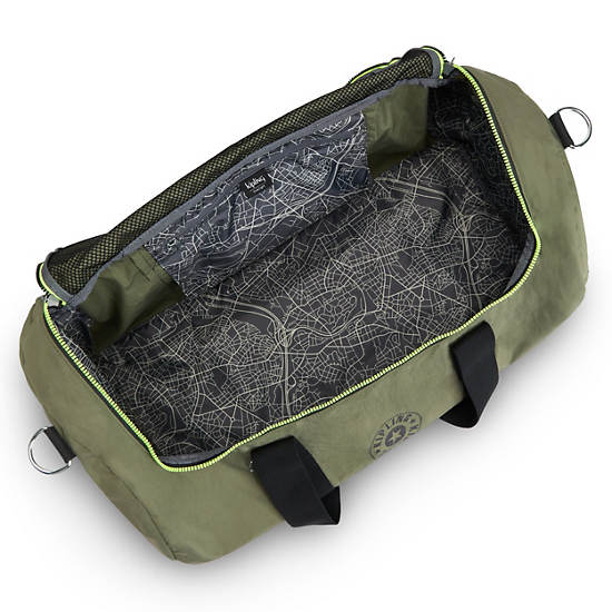 Sac Polochon Kipling Argus Medium Vert Olive |MCUV-56982520