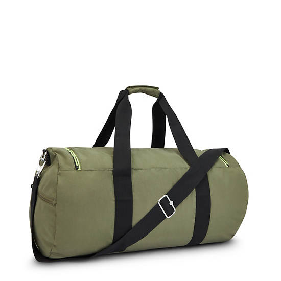 Sac Polochon Kipling Argus Medium Vert Olive |MCUV-56982520