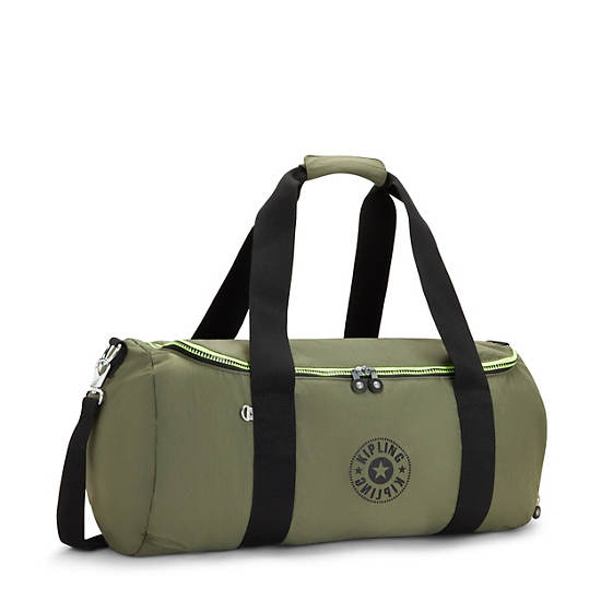 Sac Polochon Kipling Argus Small Vert Olive |TAAX-22094144