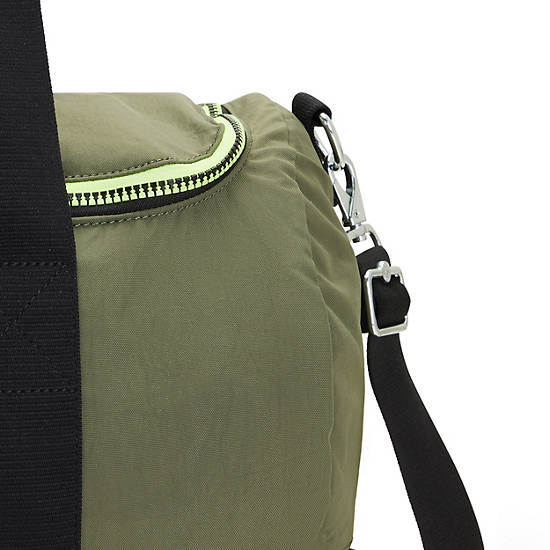 Sac Polochon Kipling Argus Small Vert Olive |TAAX-22094144