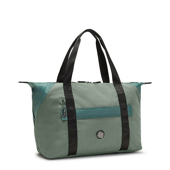 Sacs Fourre Tout Kipling Art Medium Mode Vert |LMSJ-99385627