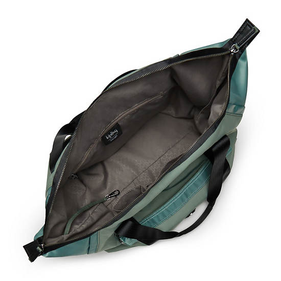 Sacs Fourre Tout Kipling Art Medium Mode Vert |LMSJ-99385627