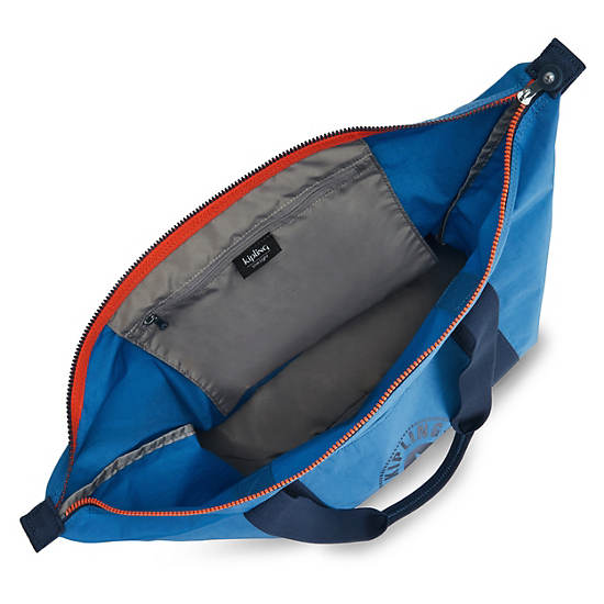 Sacs Fourre Tout Kipling Art Medium Lite Bleu |JIHN-45118637