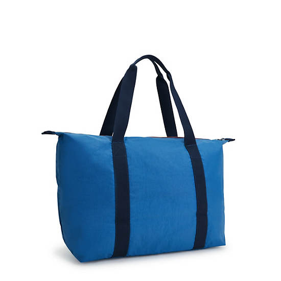 Sacs Fourre Tout Kipling Art Medium Lite Bleu |JIHN-45118637