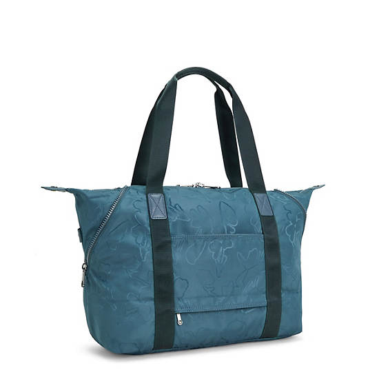 Sacs Fourre Tout Kipling Art Medium Iconic Bleu Marine Grise |CEES-59276207