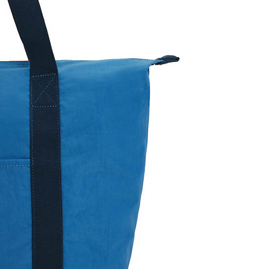 Sacs Fourre Tout Kipling Art Medium Lite Bleu |JIHN-45118637