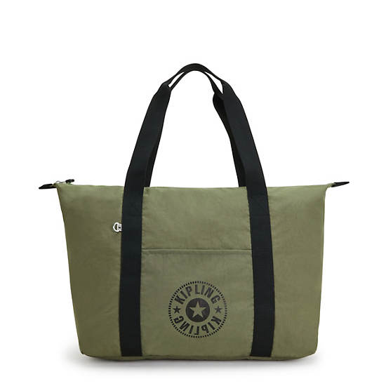 Sacs Fourre Tout Kipling Art Medium Lite Vert Olive |MZPQ-18077572