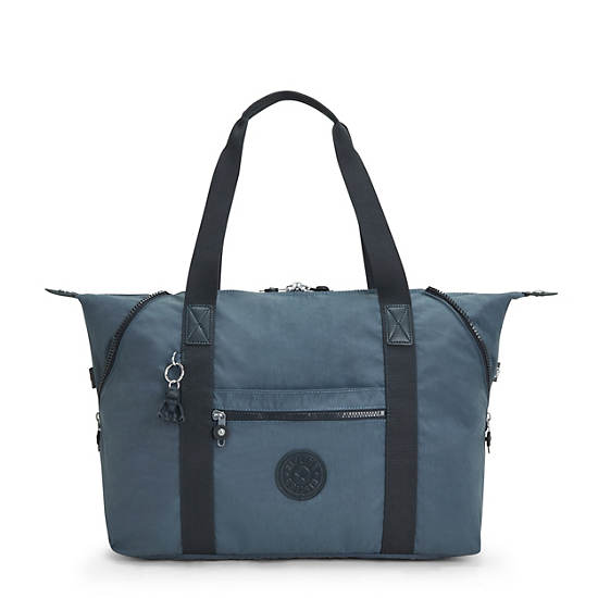 Sacs Fourre Tout Kipling Art Medium Bleu Marine Grise |MVZX-13992626