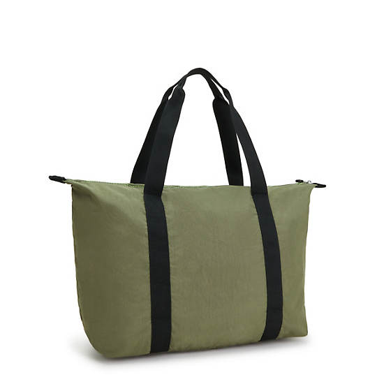 Sacs Fourre Tout Kipling Art Medium Lite Vert Olive |MZPQ-18077572