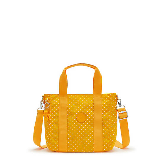 Sacs Fourre Tout Kipling Asseni Mini Printed Jaune |KQBQ-26033010