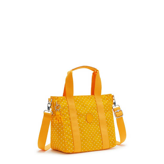 Sacs Fourre Tout Kipling Asseni Mini Printed Jaune |KQBQ-26033010