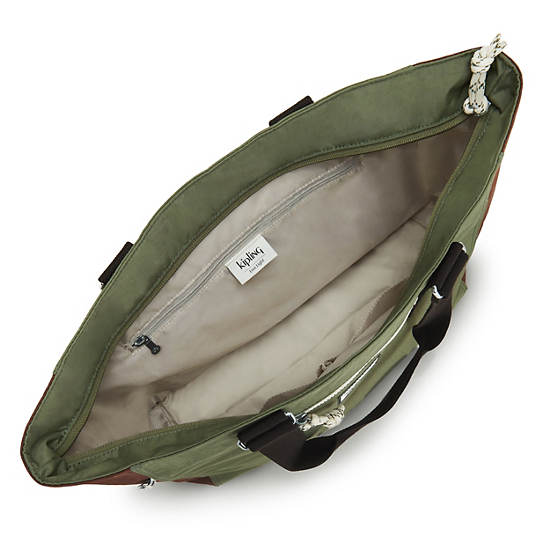 Sacs Fourre Tout Kipling Jodi M Vert Olive |ZUUJ-82850814