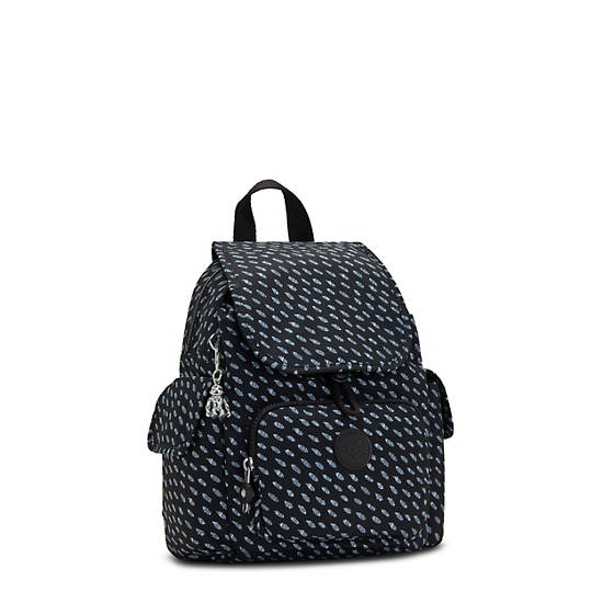 Sacs à Dos Kipling City Pack Mini Printed Noir |JZZS-61540635