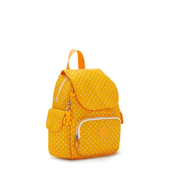 Sacs à Dos Kipling City Pack Mini Printed Jaune |LDDZ-52046896