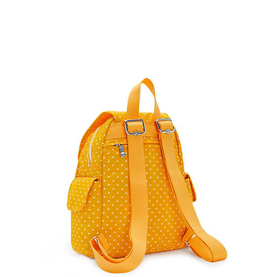 Sacs à Dos Kipling City Pack Mini Printed Jaune |LDDZ-52046896