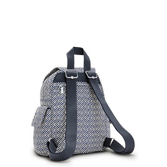 Sacs à Dos Kipling City Pack Mini Printed Blanche |HYFN-69755163