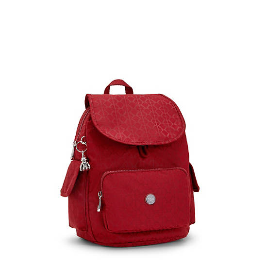 Sacs à Dos Kipling City Pack Small Classiche Rouge |HENV-10357071