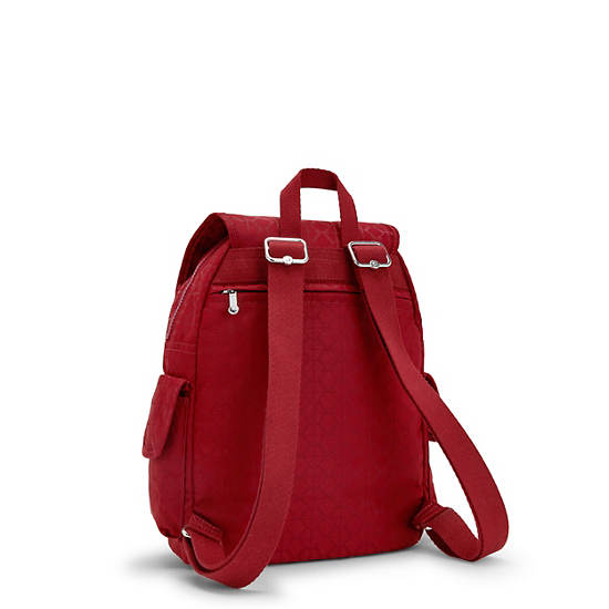 Sacs à Dos Kipling City Pack Small Classiche Rouge |HENV-10357071