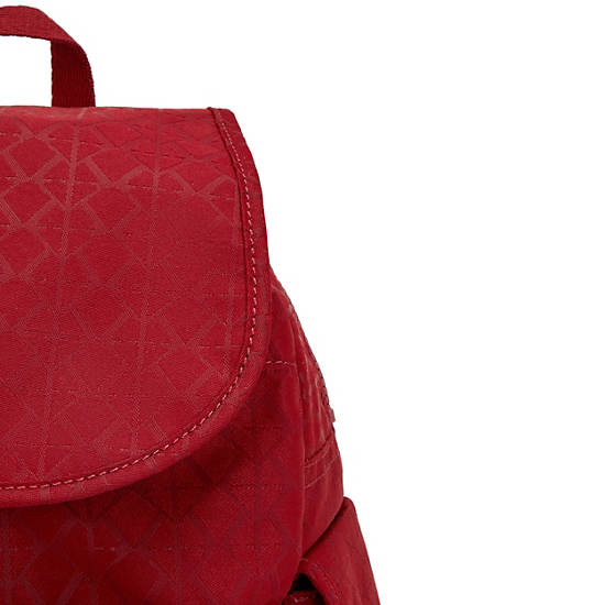 Sacs à Dos Kipling City Pack Small Classiche Rouge |HENV-10357071