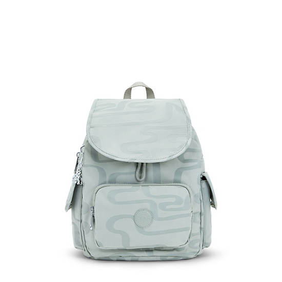 Sacs à Dos Kipling City Pack Small Classiche Printed Turquoise |GCOG-65697563