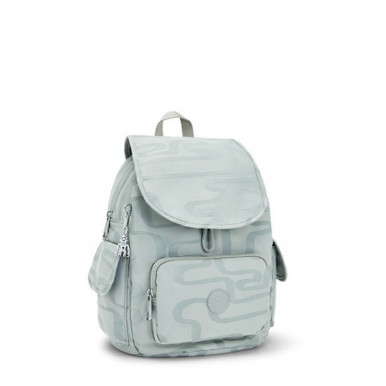 Sacs à Dos Kipling City Pack Small Classiche Printed Turquoise |GCOG-65697563