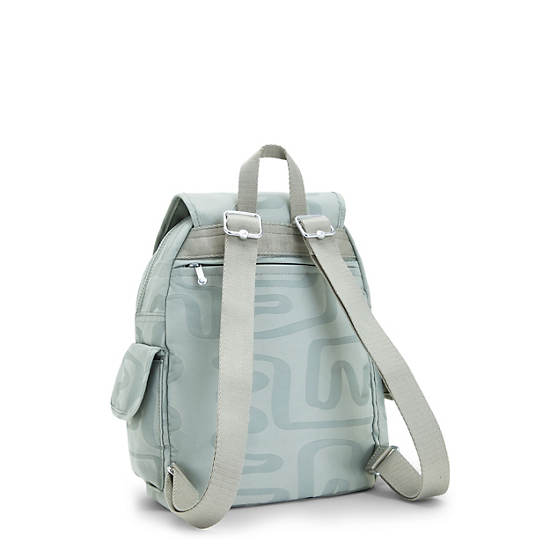 Sacs à Dos Kipling City Pack Small Classiche Printed Turquoise |GCOG-65697563