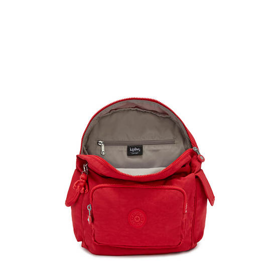 Sacs à Dos Kipling City Pack Small Rouge |GNOJ-20838677