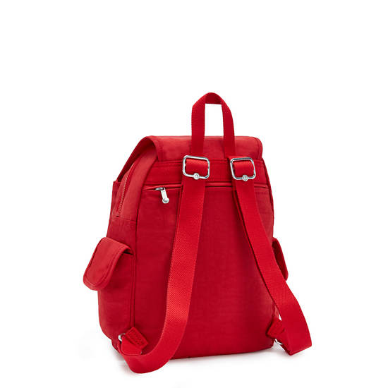 Sacs à Dos Kipling City Pack Small Rouge |GNOJ-20838677