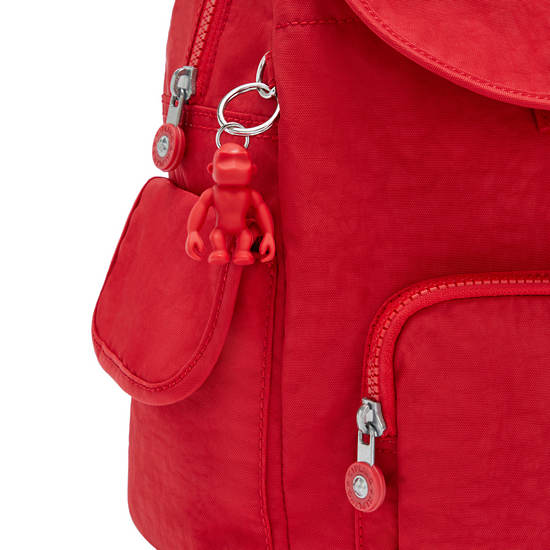 Sacs à Dos Kipling City Pack Small Rouge |GNOJ-20838677