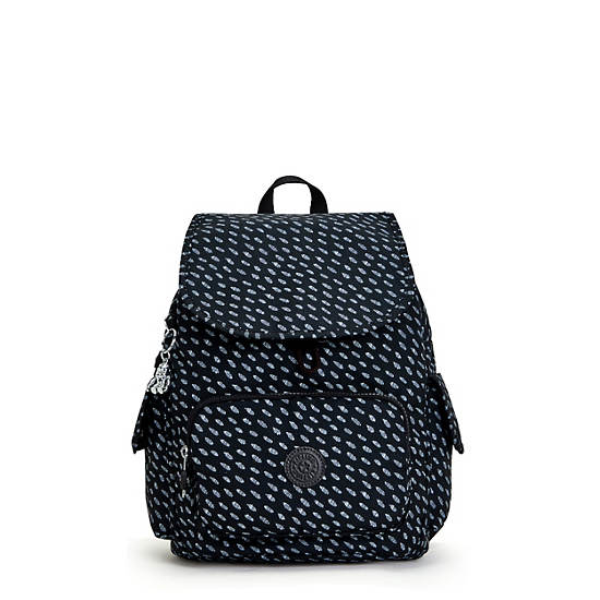 Sacs à Dos Kipling City Pack Small Printed Noir |URIH-72086909