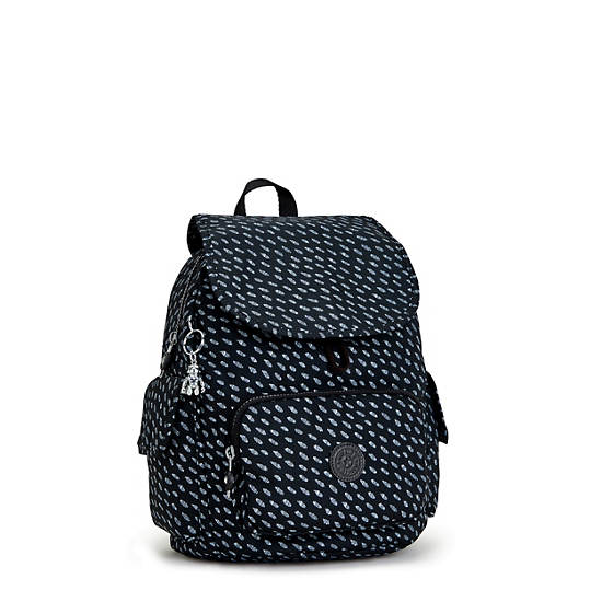 Sacs à Dos Kipling City Pack Small Printed Noir |URIH-72086909