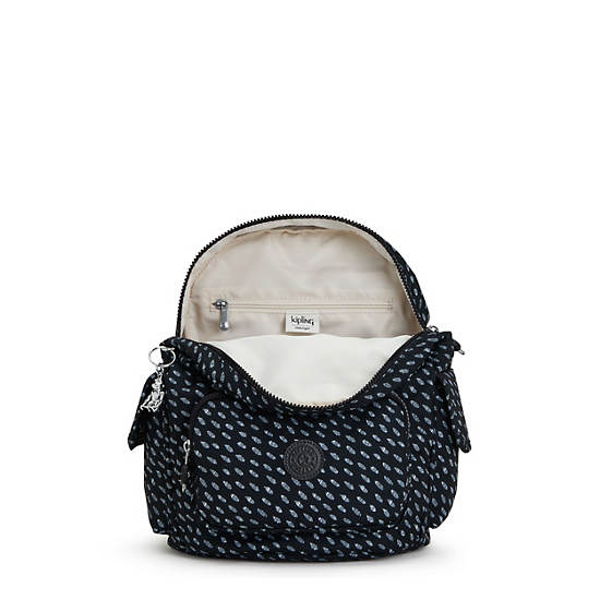 Sacs à Dos Kipling City Pack Small Printed Noir |URIH-72086909